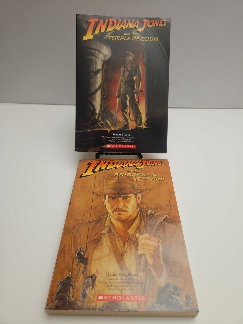 Lot Of 2 Indiana Jones and the Temple of Doom Raiders Of The Lost Ark VERY GOOD